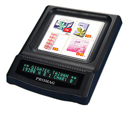 Настольный вакуум-флуоресцентный (VFD) Дисплей покупателя с монетницей DSP802U в Королёве