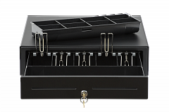 Денежный ящик АТОЛ EC-350-B черный, 350*405*90, 24V, для Штрих-ФР в Королёве
