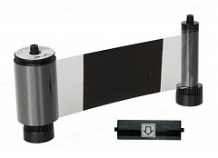 Черная лента с оверлеем (KO) на 3000 оттисков с чистящим роликом; для принтера Advent SOLID 700 в Королёве
